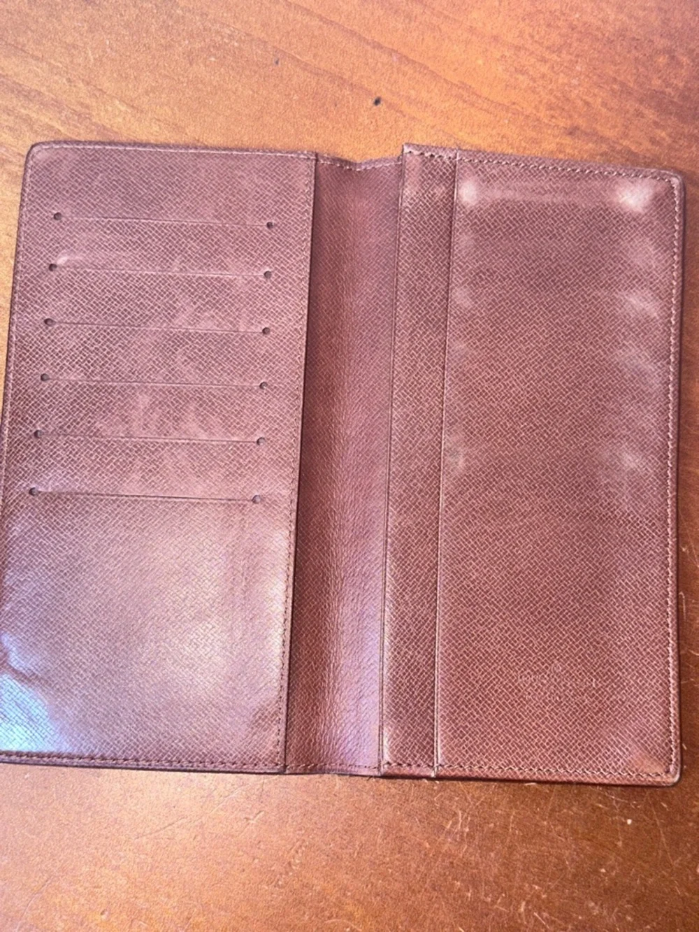 Louis Vuitton bifold wallet/ Passport Case